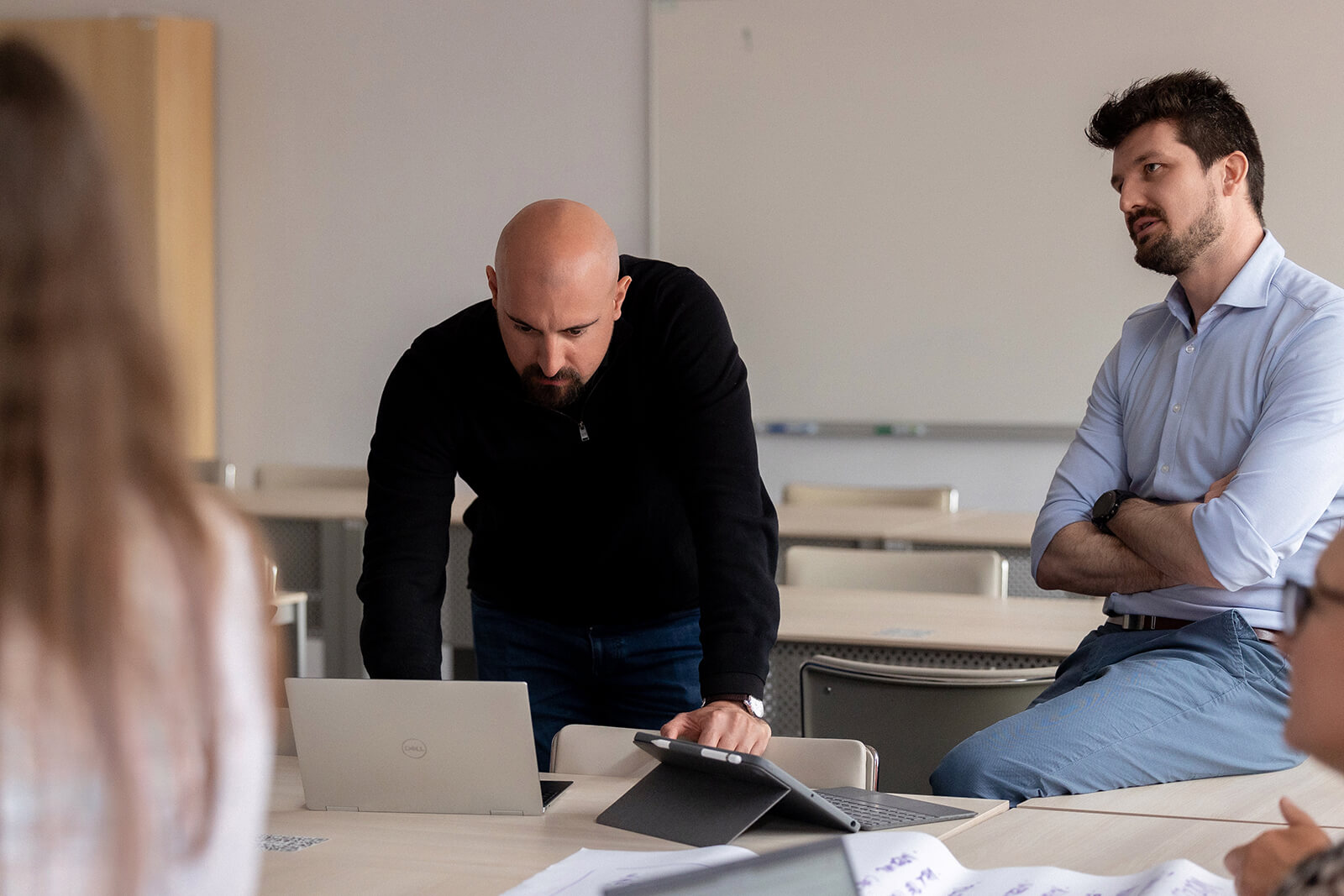 Ljubljana MBA students in class